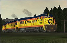Chessie System (C&O) 2309 GE U23B Locomotive - 2.27 MB KB