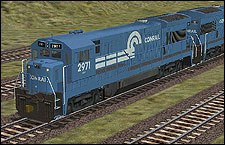 General Electric U36B Model - Conrail 2971 - 2.06 MB KB