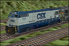 CSX BQ23-7 Locomotive Model - 877 KB KB