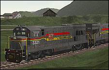 Family Lines 3321 (ex-L&N) U23B Locomotive - 2.05 MB KB