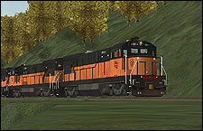 Milwaukee Road 5004 U23B Locomotive - 2.02 MB KB