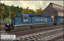 Ex-Conrail Norfolk Southern SD40-2 Repaint - 1.75 MB KB