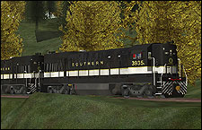 Southern 3935 high hood U23B Locomotive - 1.65 MB KB
